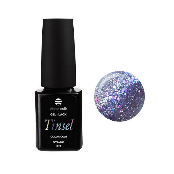 Planet Nails Гель-лак Tinsel, №956, 8 мл купить