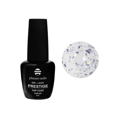Planet Nails Топ для гель-лака Top Coat Flake, №922, с матовым эффектом, 8 мл купить