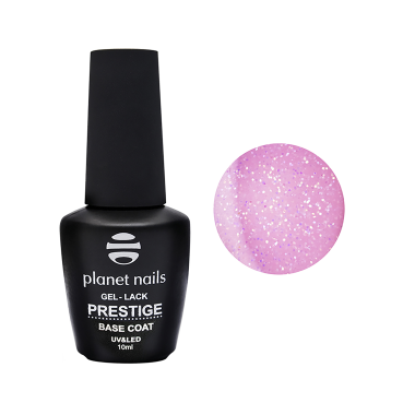 Planet Nails База для гель-лака Prestige Base Shimmer, Barbie, 10 мл купить