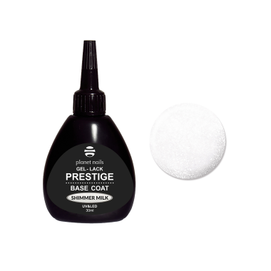 Planet Nails База для гель-лака Prestige Base Shimmer, Milk, 30 мл купить