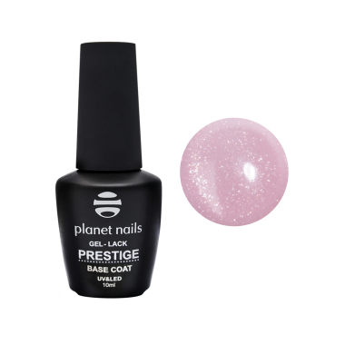 Planet Nails База для гель-лака Prestige Base Shimmer, Rouge, 10 мл купить