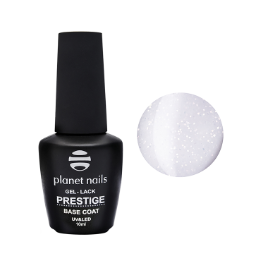 Planet Nails База для гель-лака Prestige Base Shimmer, White, 10 мл купить