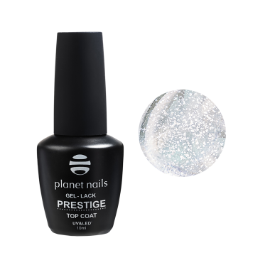 Planet Nails Топ для гель-лака Prestige Glossy Top Point, White, без липкого слоя, 10 мл купить