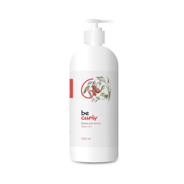 BeCurly Крем для кудрявых волос со средней фиксацией Easy Curl, 1000 мл купить
