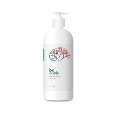 BeCurly Гель для кудрявых волос с легкой фиксацией Aqua Curl, 1000 мл купить