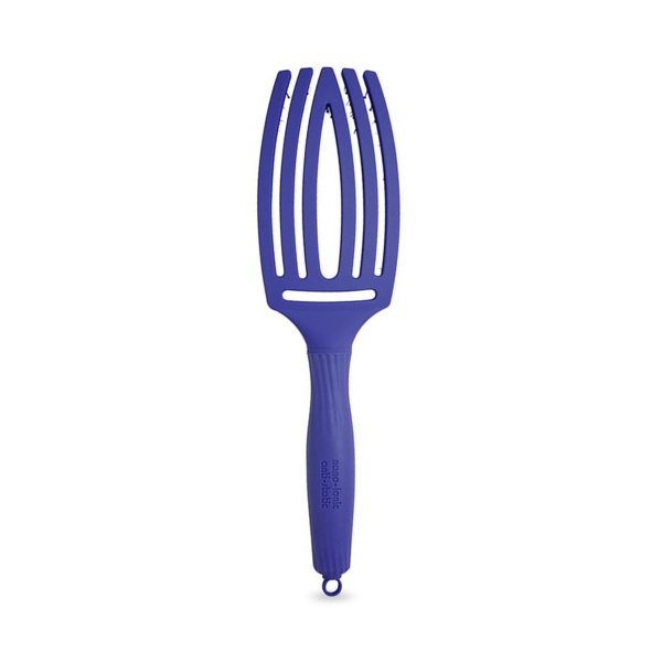 Olivia Garden Щетка для укладки Fingerbrush Care Iconic Boar&Nylon, Blue Jeans купить
