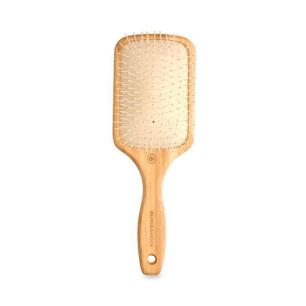 Olivia Garden Щетка массажная нейлон Bamboo Touch, L купить