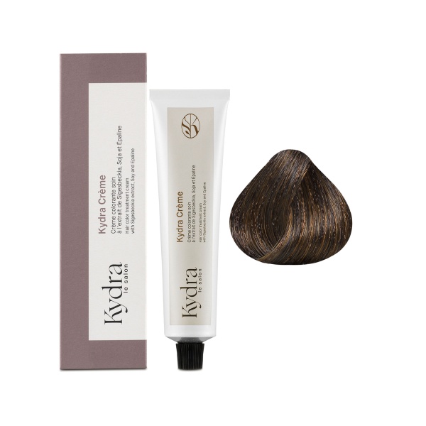 Kydra Le Salon Крем-краска для волос KydraCreme Hair Color Treatment, 5.3 Light Golden Brown, 60 мл купить