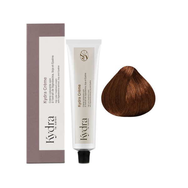 Kydra Le Salon Крем-краска для волос KydraCreme Hair Color Treatment, 6.45 Rich Dark Copper Blonde, 60 мл купить