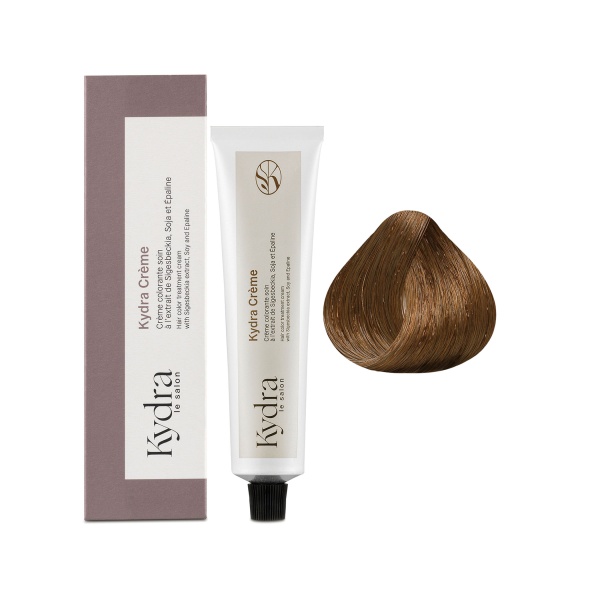 Kydra Le Salon Крем-краска для волос KydraCreme Hair Color Treatment, 7.35 Golden Mahogany Blonde, 60 мл купить