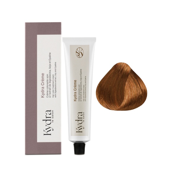 Kydra Le Salon Крем-краска для волос KydraCreme Hair Color Treatment, 7.4 Copper Blonde, 60 мл купить