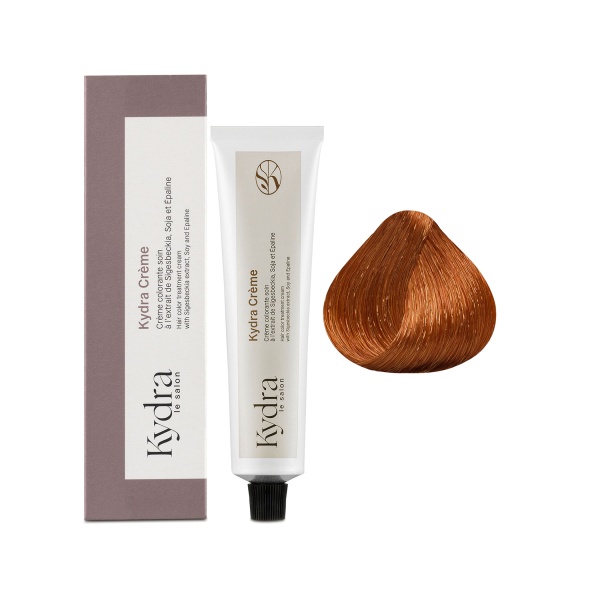 Kydra Le Salon Крем-краска для волос KydraCreme Hair Color Treatment, 7/40 Intense Cooper Blonde, 60 мл купить