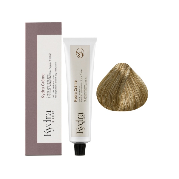 Kydra Le Salon Крем-краска для волос KydraCreme Hair Color Treatment, 8.3 Light Golden Blonde, 60 мл купить