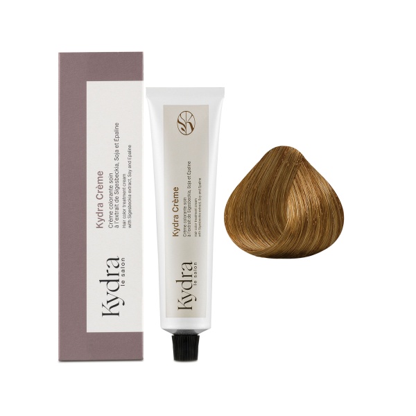 Kydra Le Salon Крем-краска для волос KydraCreme Hair Color Treatment, 8.73 Light Golden Chestnut Blonde, 60 мл купить