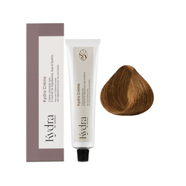 Kydra Le Salon Крем-краска для волос KydraCreme Hair Color Treatment, 8.74 Light Copper Chestnut Blonde, 60 мл купить