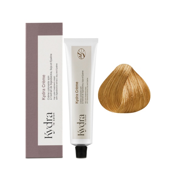 Kydra Le Salon Крем-краска для волос KydraCreme Hair Color Treatment, 9.34 Very Light Golden Copper Blonde, 60 мл купить
