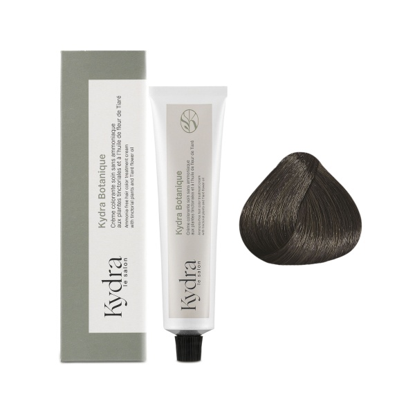 Kydra Le Salon Крем-краска на основе растительных пигментов Botanique Ammonia-Free Hair Color Treatment Cream, 4 Brown, 60 мл купить