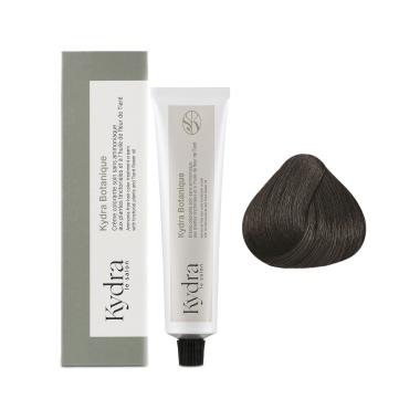 Kydra Le Salon Крем-краска на основе растительных пигментов Botanique Ammonia-Free Hair Color Treatment Cream, 5/00 Deep Light Brown, 60 мл купить
