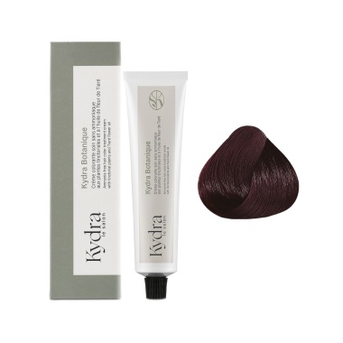 Kydra Le Salon Крем-краска на основе растительных пигментов Botanique Ammonia-Free Hair Color Treatment Cream, 5/20 Light Radiant Plum Brown, 60 мл купить