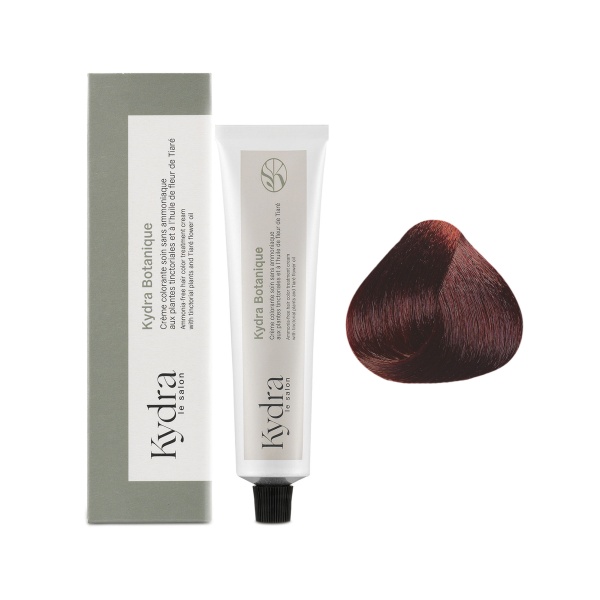 Kydra Le Salon Крем-краска на основе растительных пигментов Botanique Ammonia-Free Hair Color Treatment Cream, 5/66 Deep Light Mahogany Brown, 60 мл купить