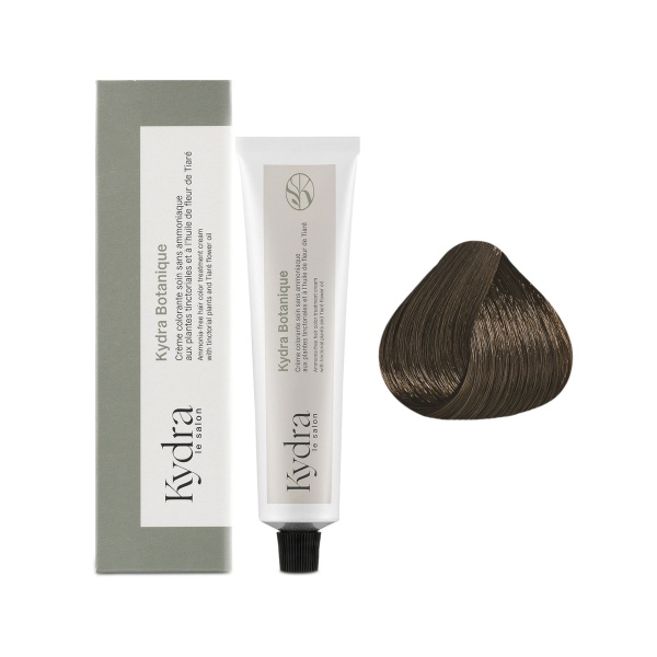 Kydra Le Salon Крем-краска на основе растительных пигментов Botanique Ammonia-Free Hair Color Treatment Cream, 6/7 Dark Chestnut Blonde, 60 мл купить