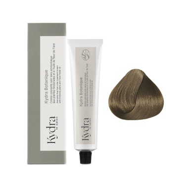 Kydra Le Salon Крем-краска на основе растительных пигментов Botanique Ammonia-Free Hair Color Treatment Cream, 8/1 Light Ash Blonde, 60 мл купить