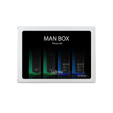 Axione Laboratory Набор для мужчин Fitness Box: 2 геля для душа и 2 шампуня, 4 шт x 100 мл купить