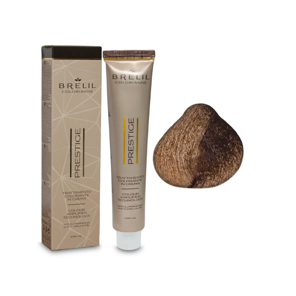 Brelil Professional Краска для волос Colorianne Prestige, 7/35 коричневый блонд, 100 мл купить