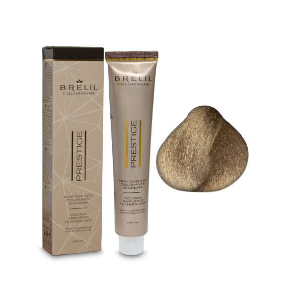 Brelil Professional Краска для волос Colorianne Prestige, 10/21 ультрасветлый холодный блонд, 100 мл купить