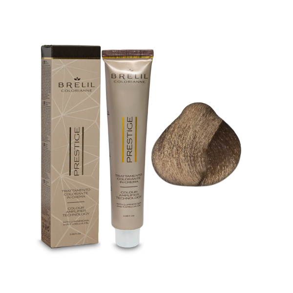 Brelil Professional Краска для волос Colorianne Prestige, 8/21 холодный светлый блонд, 100 мл купить