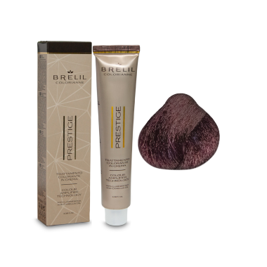 Brelil Professional Краска для волос Colorianne Prestige, 6/77 интенсивно-фиолетовый темный блонд, 100 мл купить
