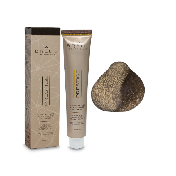 Brelil Professional Краска для волос Colorianne Prestige, 9/10 очень светлый пепельный блонд, 100 мл купить
