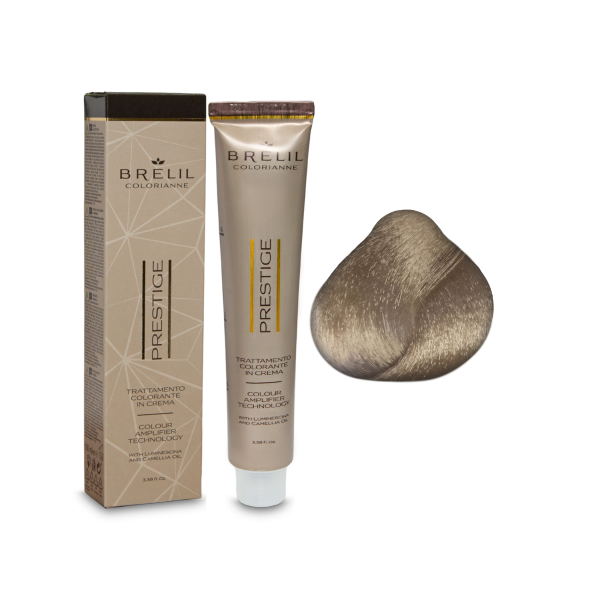 Brelil Professional Краска для волос Colorianne Prestige, 100/1 суперосветлитель пепельная платина, 100 мл купить