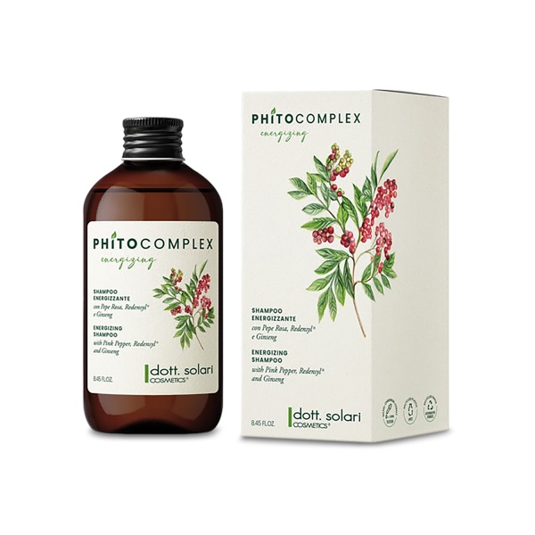 Dott.Solari Cosmetics Шампунь для волос энергетический Phitocomplex Energizing Line Shampoo, 250 мл купить