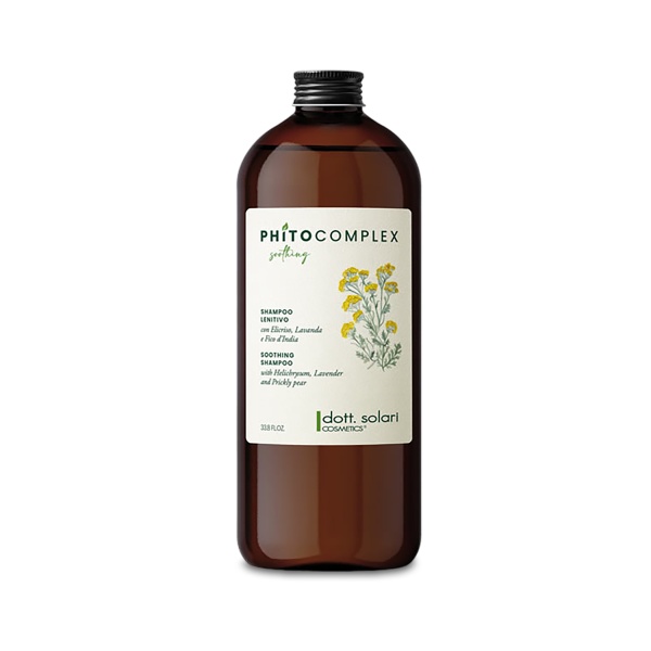 Dott.Solari Cosmetics Шампунь для волос успокаивающий Phitocomplex Soothing Line Shampoo, 1000 мл купить