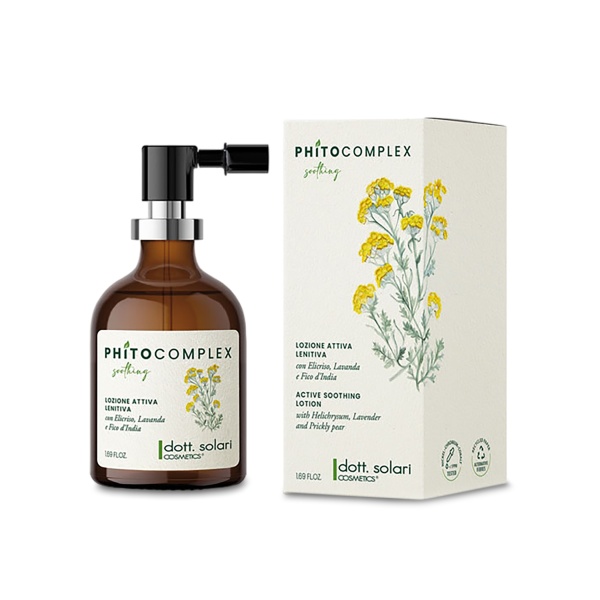 Dott.Solari Cosmetics Лосьон успокаивающий активный Phitocomplex Soothing Line Active Lotion, 50 мл купить