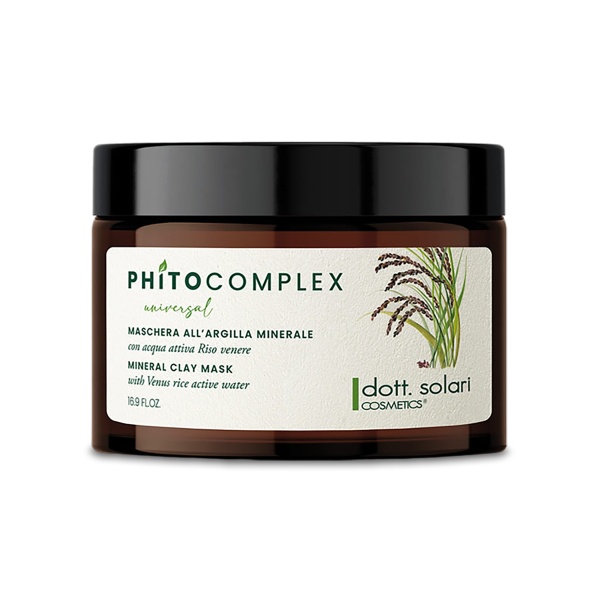 Dott.Solari Cosmetics Маска с минеральной глиной Phitocomplex Universal Line Mineral Clay Mask, 500 мл купить