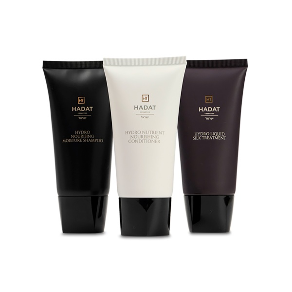 Hadat Набор для волос Жидкий шелк Hydro Silk Hair Set: шампунь + кондиционер + маска, 3 x 70 мл купить