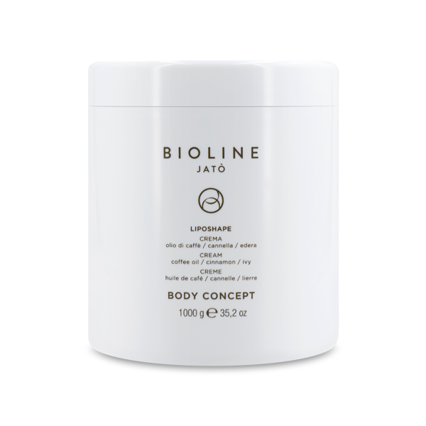 BioLine Jato Крем для тела моделирующий Liposhape Cream, кофе-корица-плющ, 1000 мл купить
