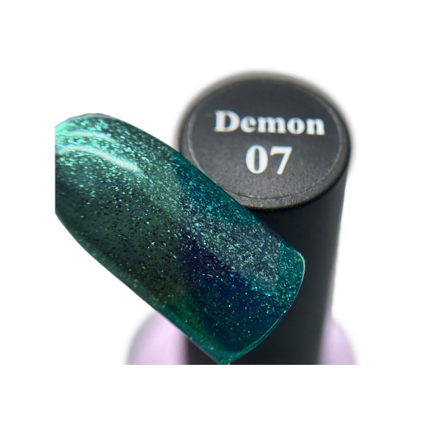 Solalove Гель-лак с шиммером Demon, 07, 10 мл купить