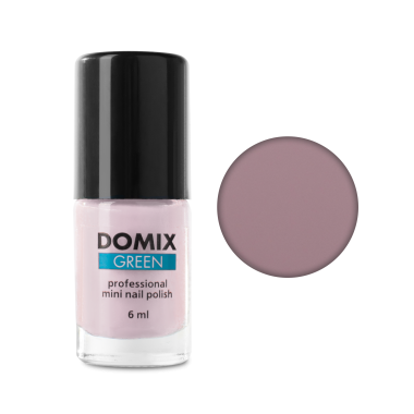 Domix Green Professional Лак для ногтей мини, L 2153 Pinky ash, 6 мл купить