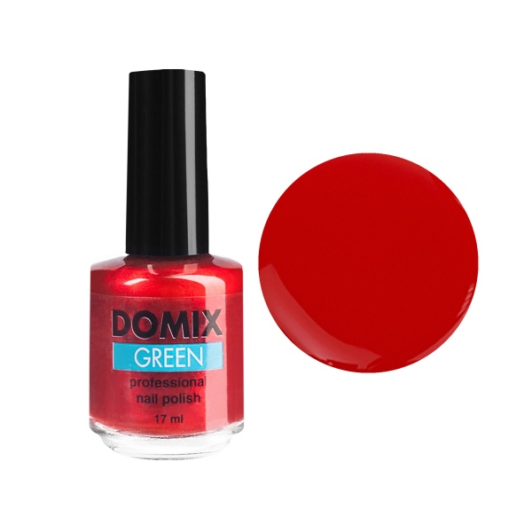 Domix Green Professional Лак для ногтей, M 4357 O'Scarlet, 17 мл купить