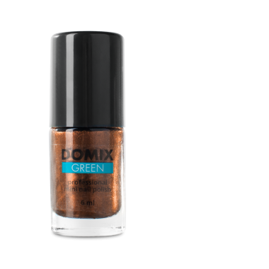 Domix Green Professional Лак для ногтей мини, P 1346 Russian Leather, 6 мл купить