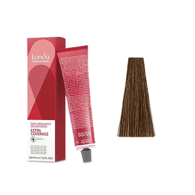 Londa Professional Крем-краска для волос Extra-Coverage, 6/07 темный блонд натурально-коричневый, 60 мл купить