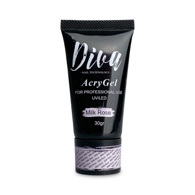 Diva Акригель Acrylgel, Milk Rose, 30 мл купить