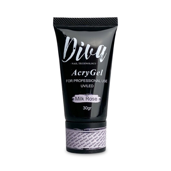 Diva Акригель Acrylgel, Milk Rose, 30 мл купить