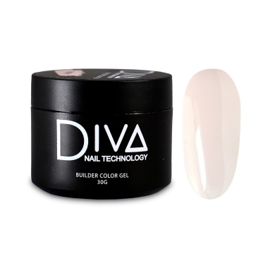 Diva Гель средней вязкости Builder Gel, Ivory, 30 мл купить