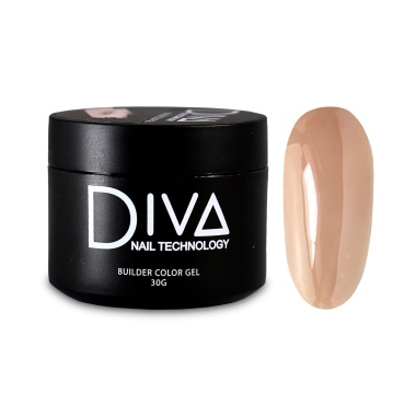Diva Гель средней вязкости Builder Gel, Hazelnut, 30 мл купить