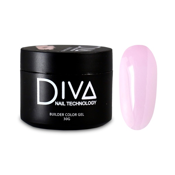 Diva Гель средней вязкости Builder Gel, Ice Pink, 30 мл купить
