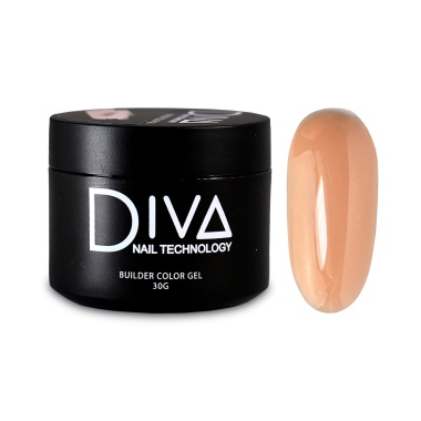 Diva Гель средней вязкости Builder Gel, Peach Nougat, 30 мл купить